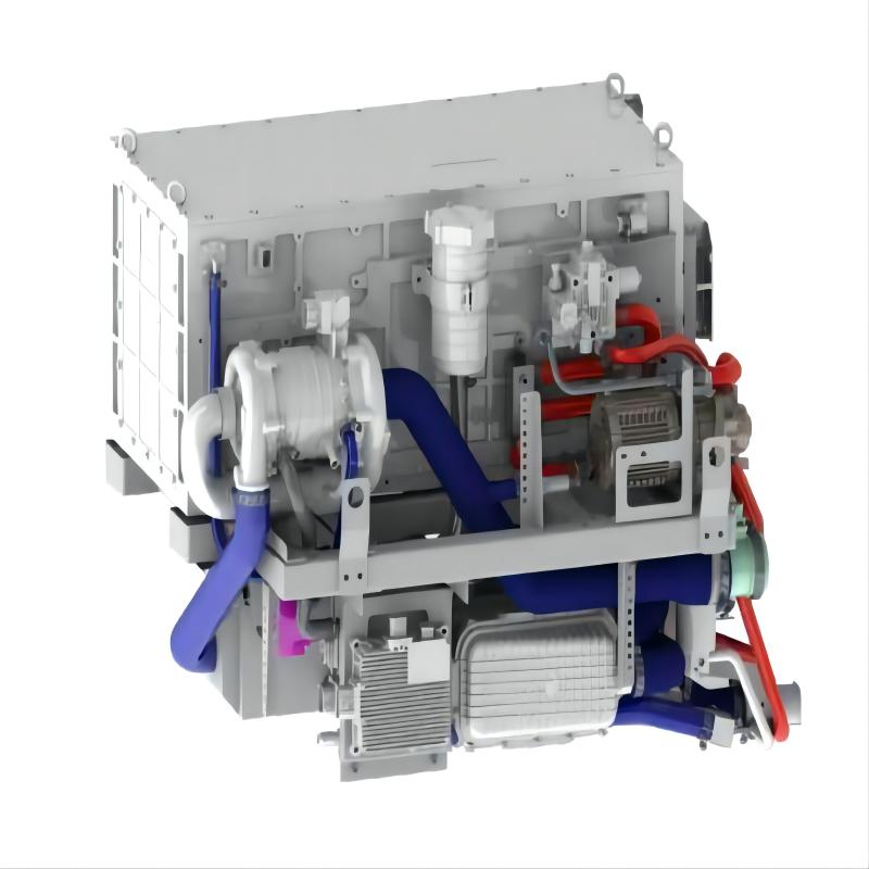 125-kW-Fahrzeug-Protonenaustauschmembran-Wasserstoff-Brennstoffzellensystem