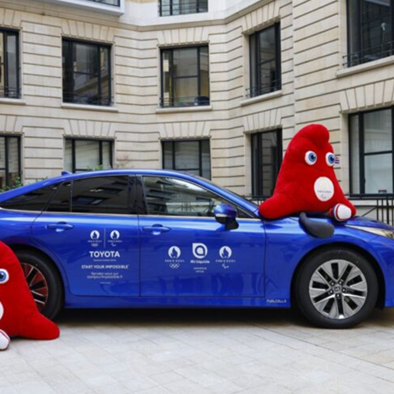 Air Liquide unterstützt Paris 2024: wird Wasserstoff für 100 Toyota Mirai liefern