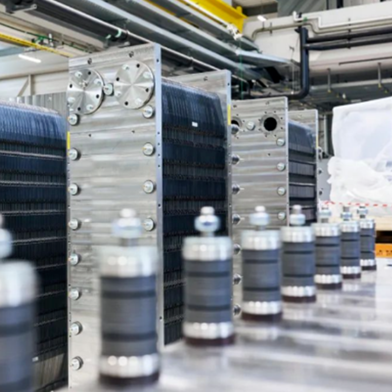 GW-Kapazität! Siemens Energy Berlin Wasserstoffproduktionsanlage Produktionslinie!