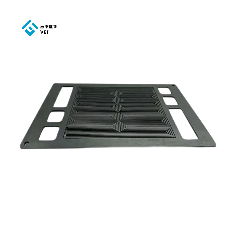 Bipolare Platten für Brennstoffzellen aus hochwertigem Graphitmaterial