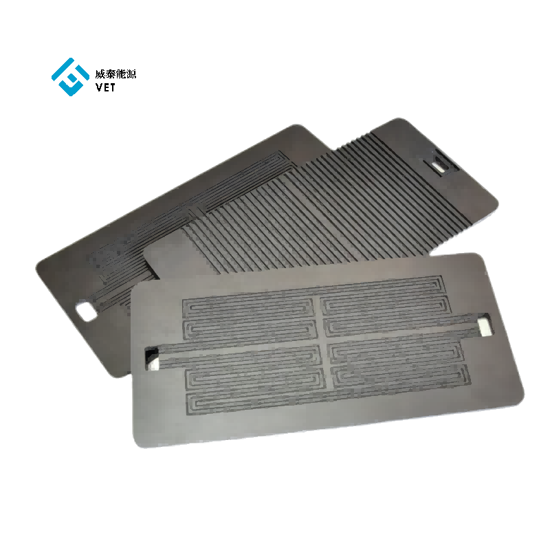 Bipolare Platten mit hoher Effizienz, korrosionsresistenter Graphit