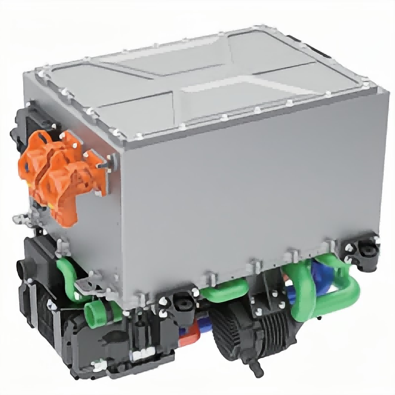 Wassergekühlter 80-kW-Fahrzeug-Wasserstoff-Brennstoffzellenmotor